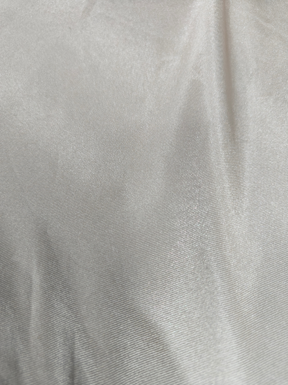 Cream Satin Fabric- Rs.149/m