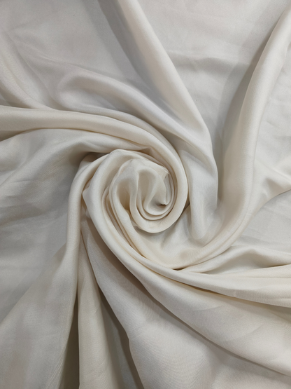 Cream Satin Fabric- Rs.149/m