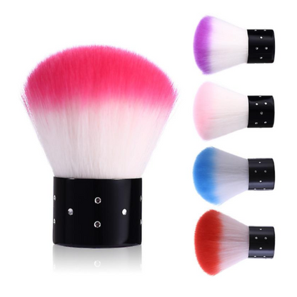 Puffy Pocket Brush- Makeup and Nails (Pack of 1)