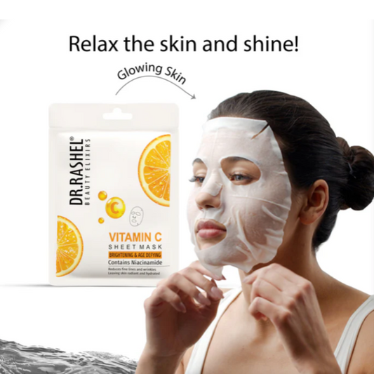 Dr Rashel Vitamin C Face Sheet Mask with Serum