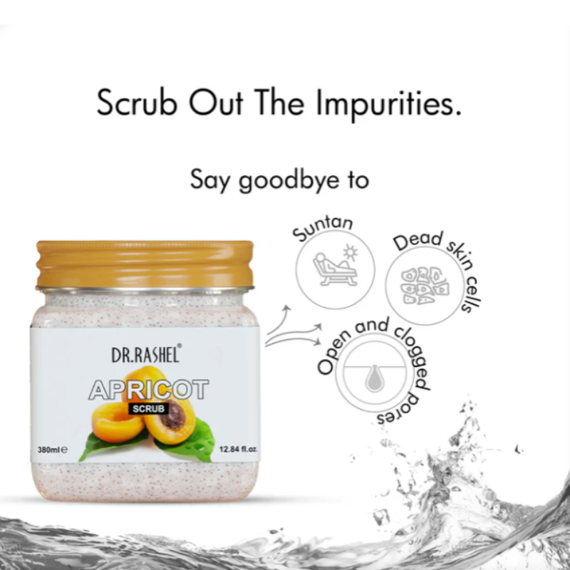 Dr Rashel Apricot Scrub- 380ml