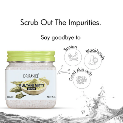 Dr Rashel Multani Mitti Scrub- 380ml