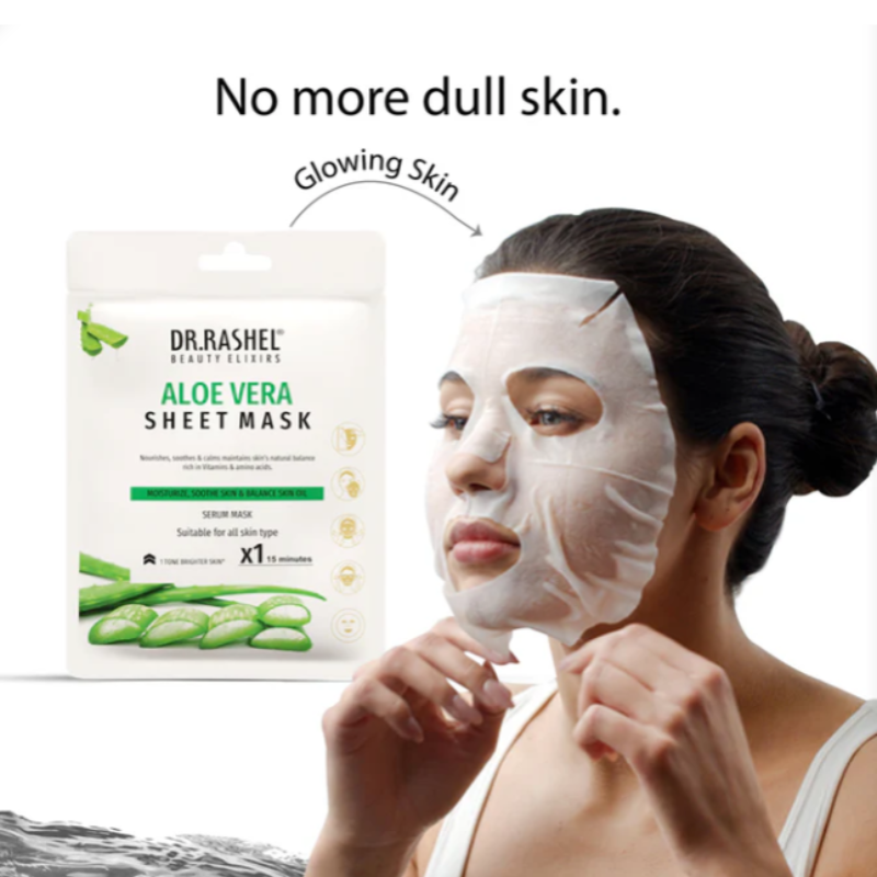 Dr Rashel Aloe Vera Face Sheet Mask with Serum