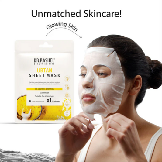 Dr Rashel Ubtan Face Sheet Mask with Serum