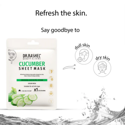 Dr Rashel Cucumber Face Sheet Mask with Serum