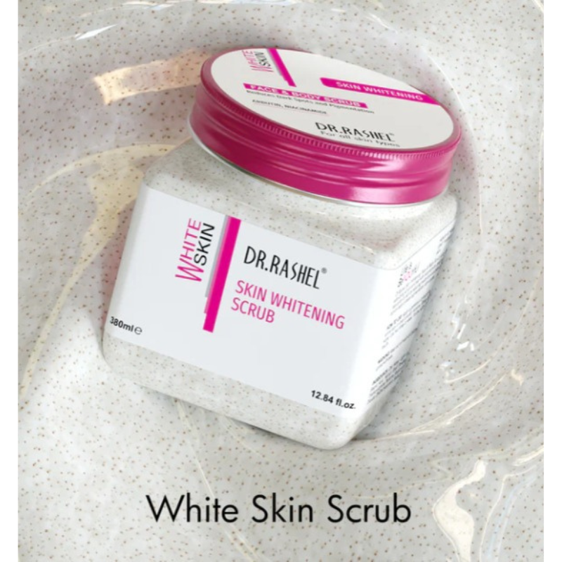 Dr Rashel White Skin Scrub- 380ml