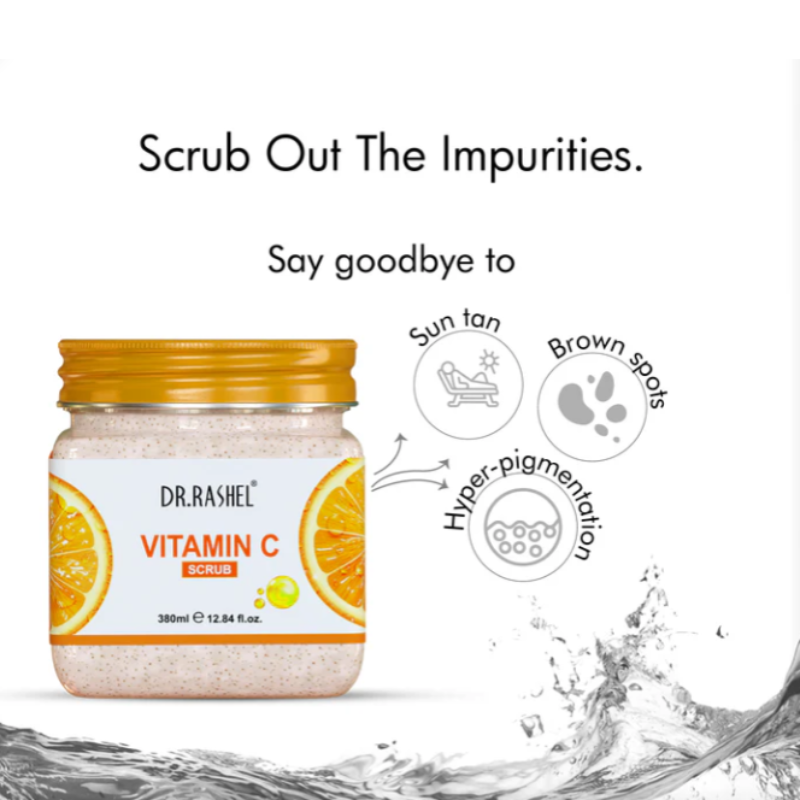 Dr Rashel Vitamin C Scrub- 380ml