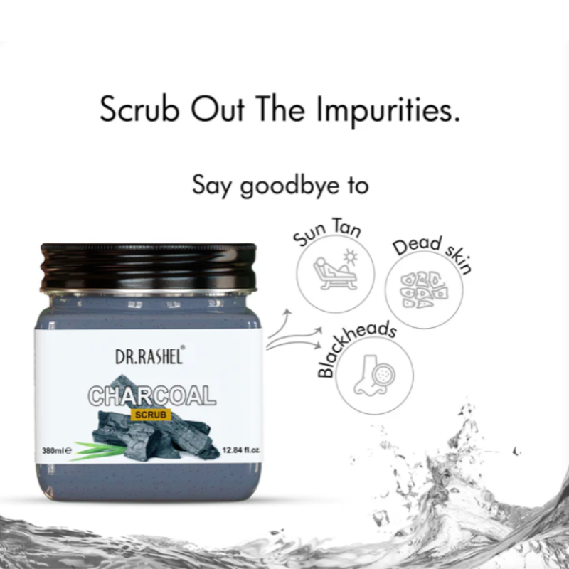 Dr Rashel Charcoal Scrub- 380ml